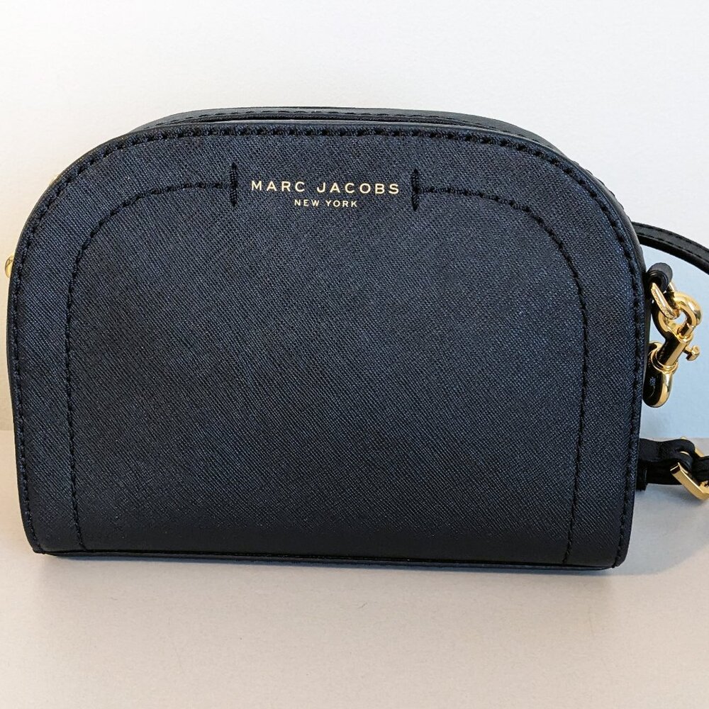 Marc Jacobs Black Playback Dome Crossbody Bag